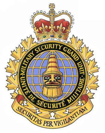 Badge of the Military Security Guard Unit